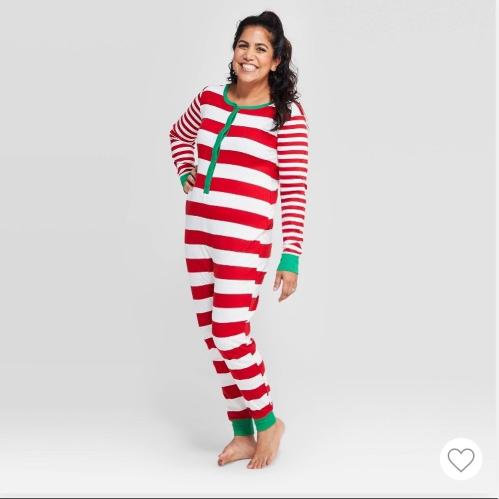 Women’s Christmas Striped Holiday Pajamas